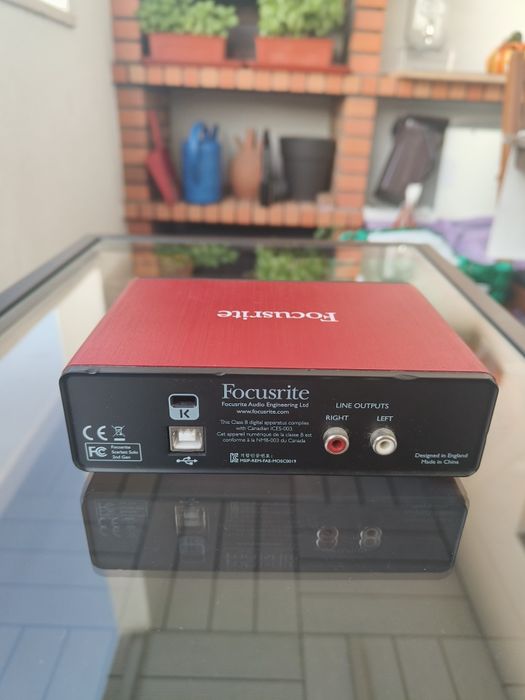 Interface Focusrite
