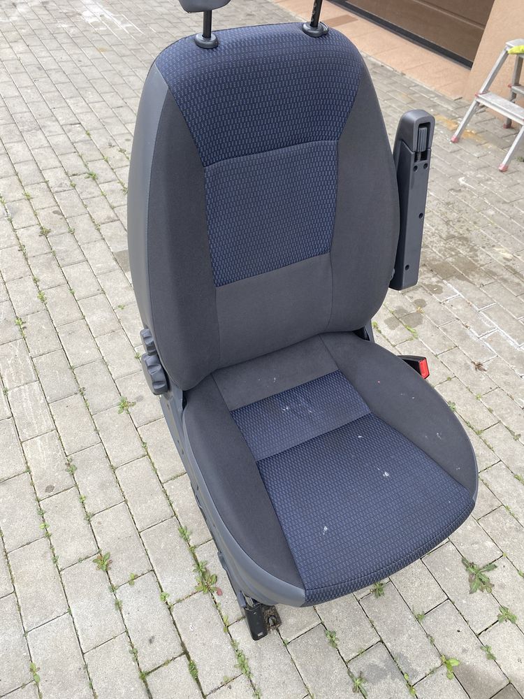 Fotel pasazera jedynka boxer ducato jumper kamper stan bdb