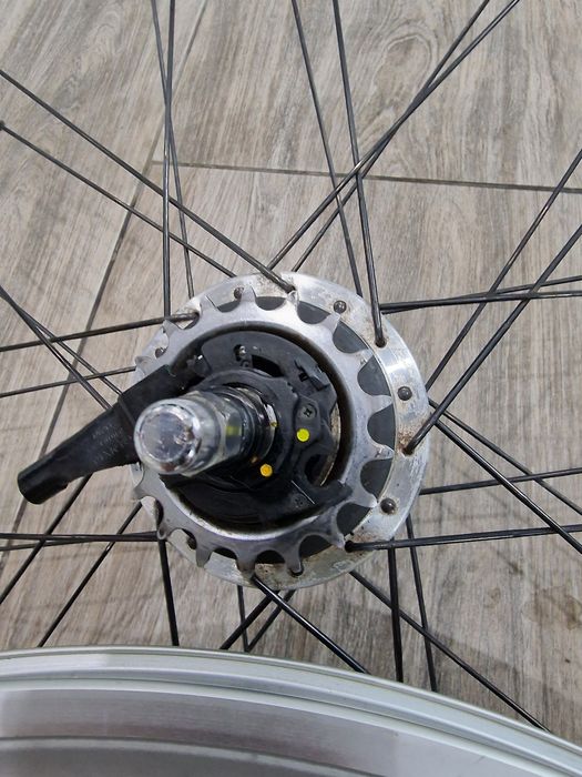 Koła do roweru komplet Nexus Inter 7 28 cali.