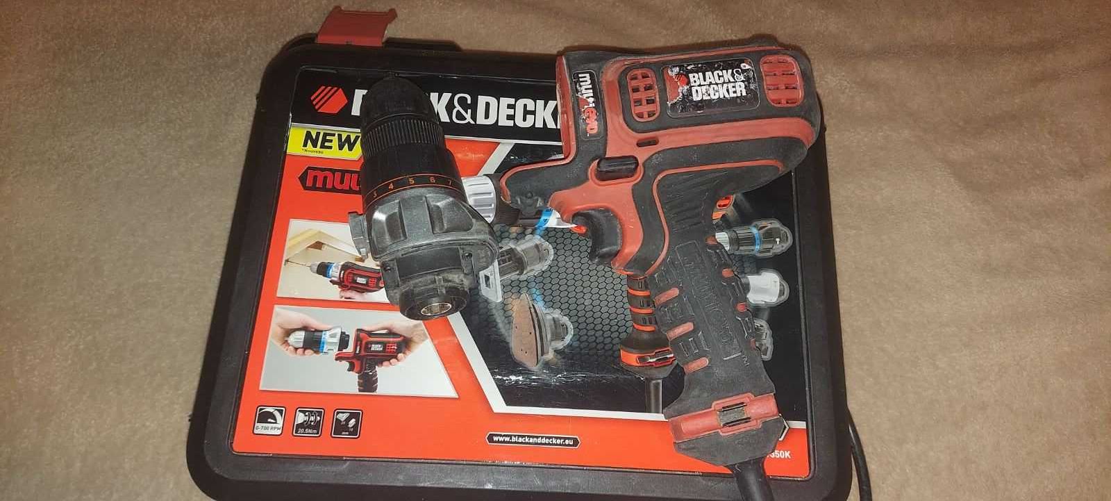 Многофункциональный шуруповёрт Black+Decker Multievo MT350K б/у