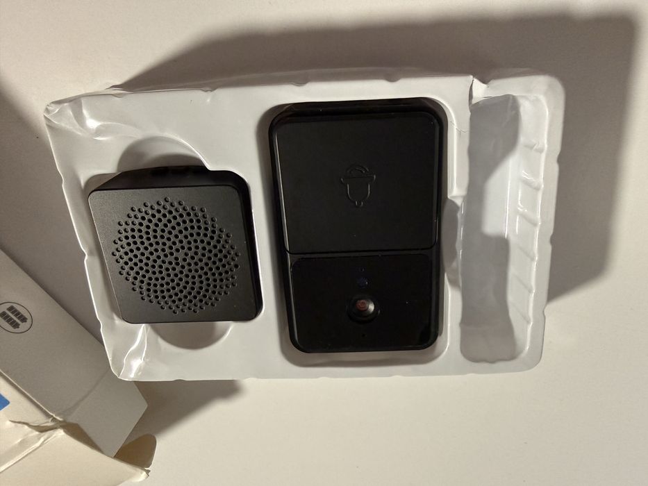 Nowy dzwonek wideo kamera do drzwi bramy furtki czarny wifi bluetooth