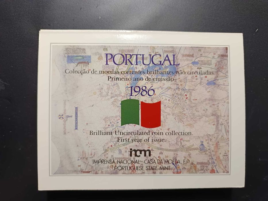 1986 – BNC – Série anual de moedas correntes