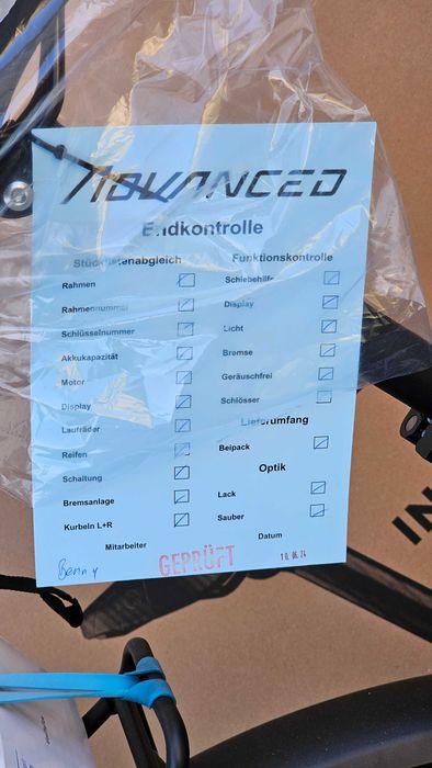 rower elektryczny Advanced TOUR Pro Wave Bosch Performance 625Wh NOWY