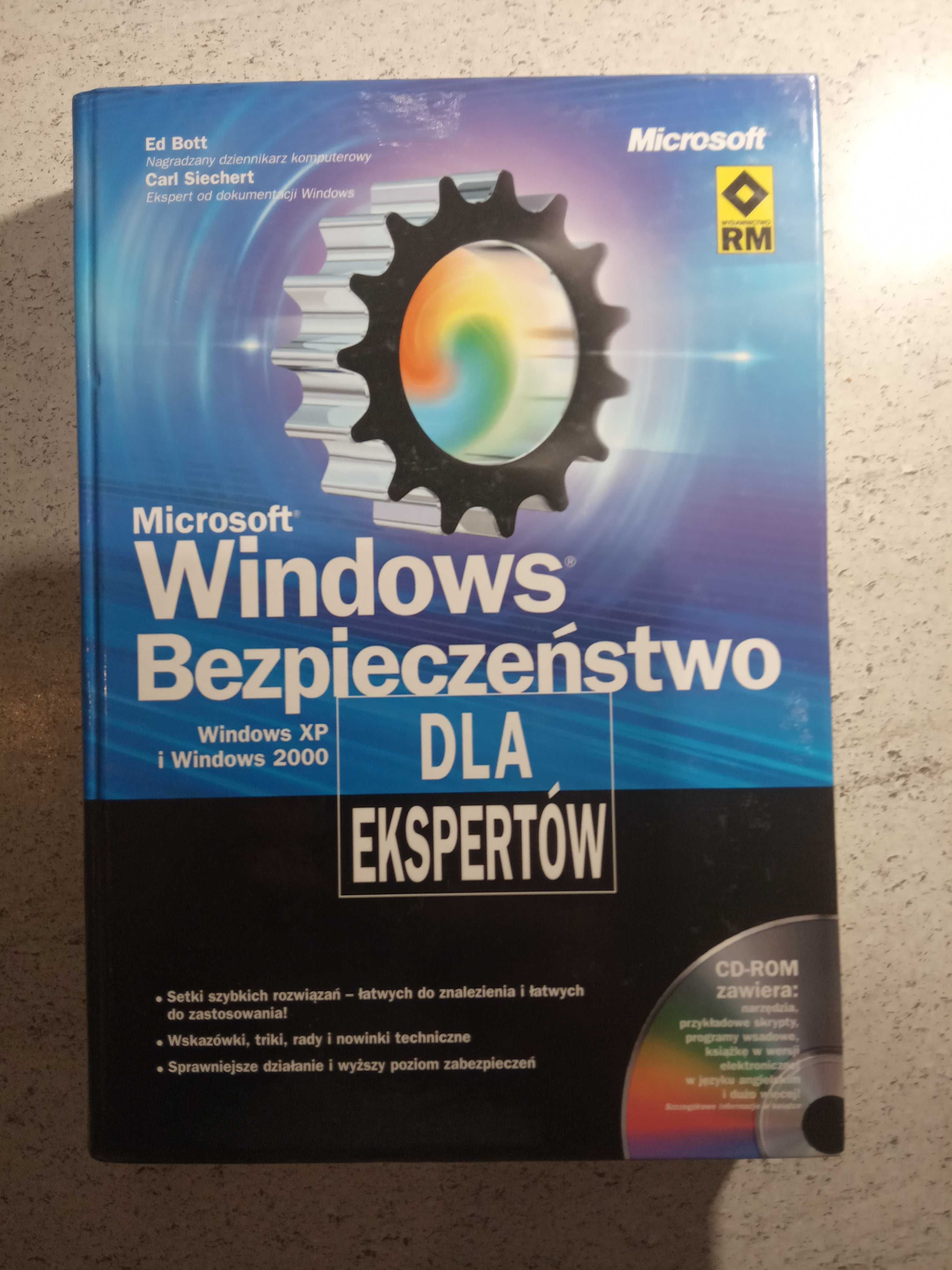 Microsoft Windows Bezpieczeństwo dla Ekspertów + CD  (RABATY!)