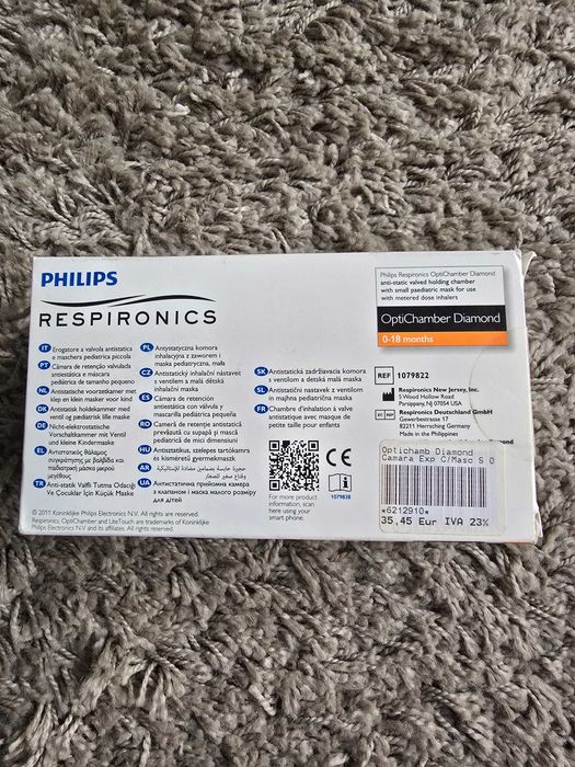 Camara de retenção valvulada antiestática