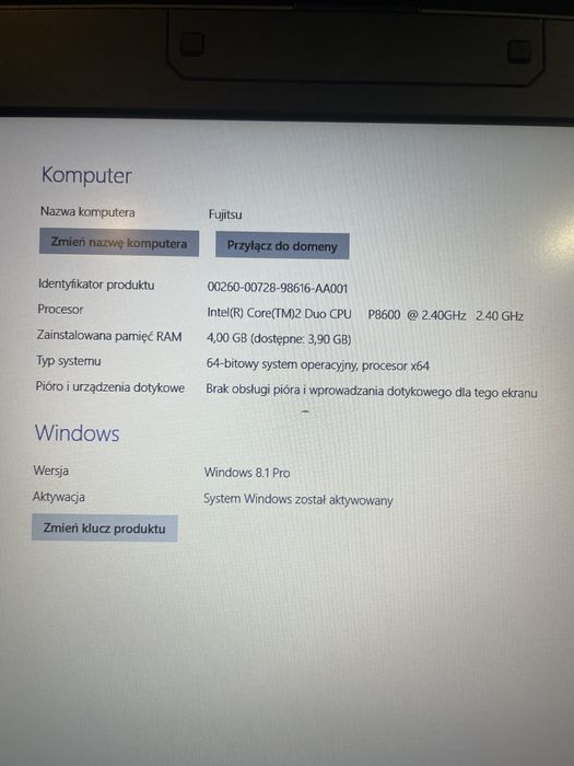 Fujitsu Siemens Esprimo x9515