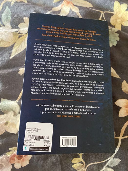 Livro novo Stephen King " Contos de Fada "
