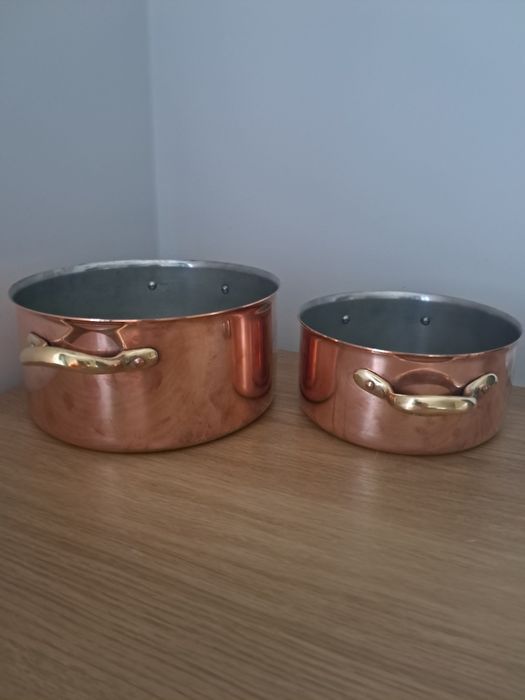 Miedziane garnki Krogarhuset