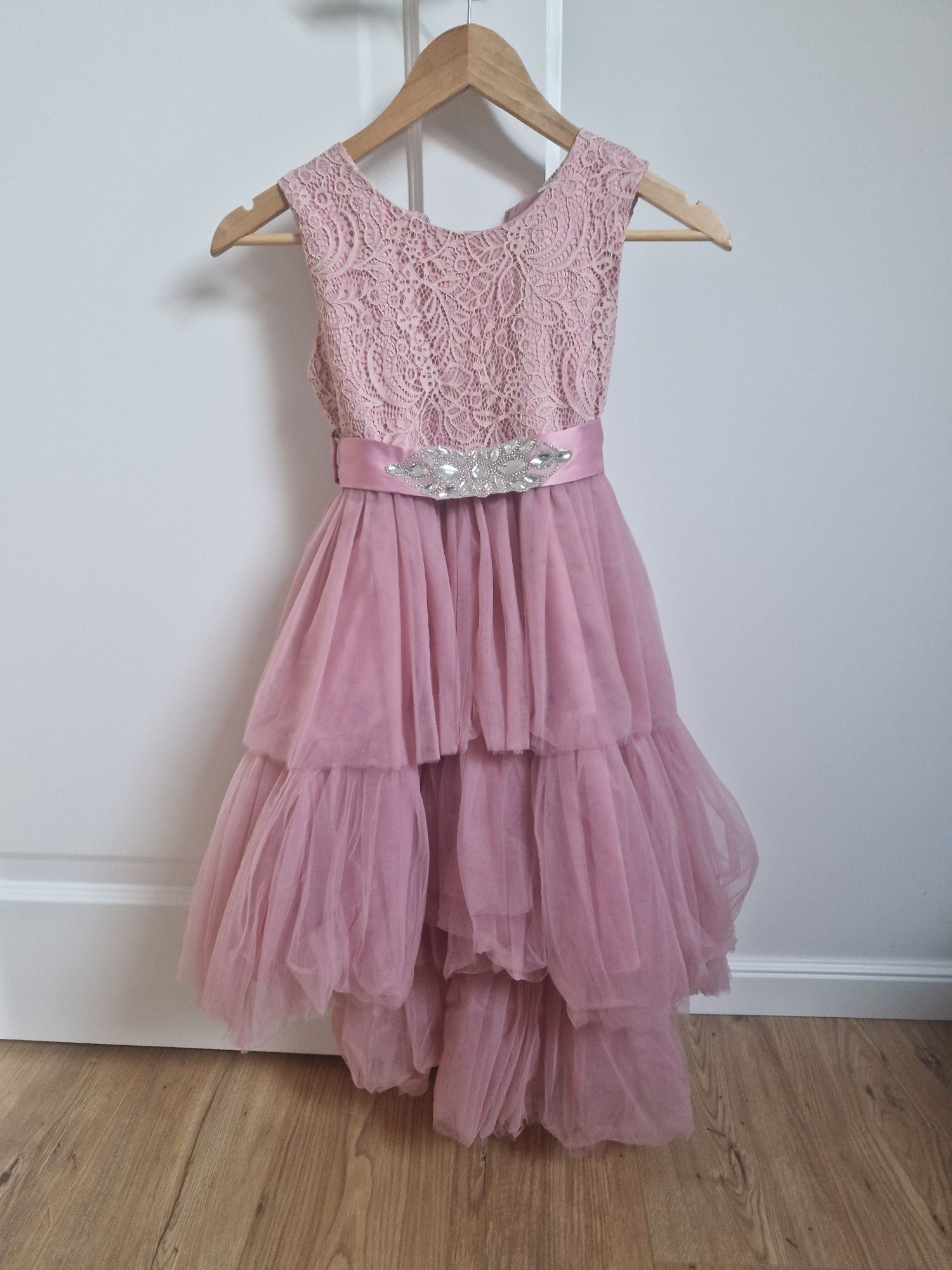 Sukienka elegancka 140 cm dla dziewczynki