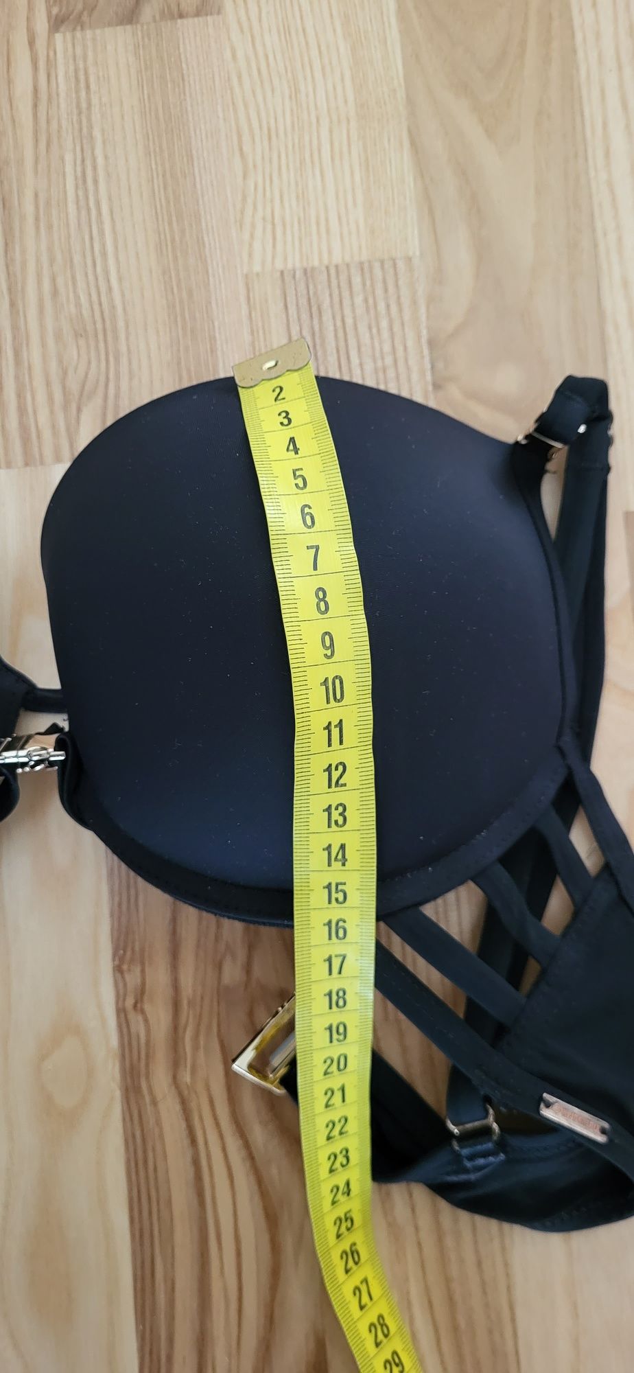 Czarne bikini damskie. Strój kąpielowy