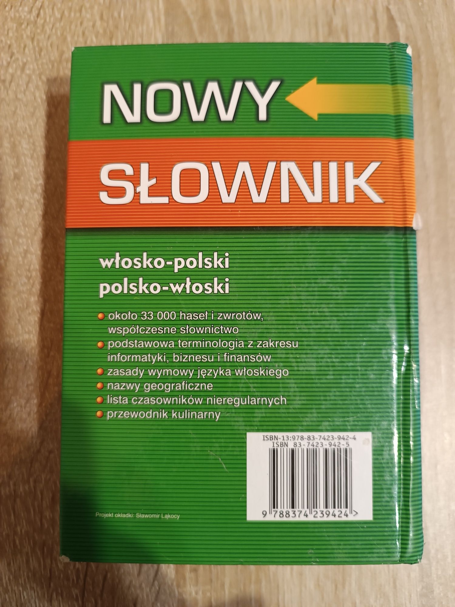 Nowy słownik włosko-polsko, polsko-włoski