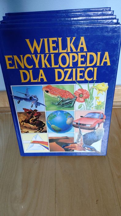 Wielka encyklopedia dla dzieci. 5 tomów.