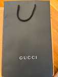Gucci czarna torebka prezentowa
