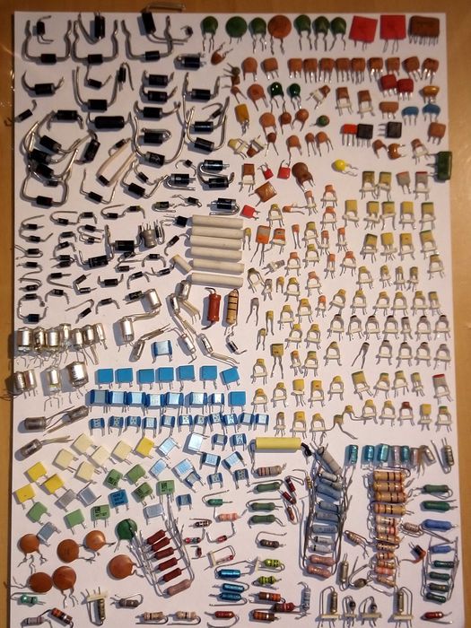 Tranzystor, kondensator itp