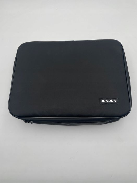JUNDUN Teczka na dokumenty czarna organizer, 27 x 10 x 36 cm | OPIS !