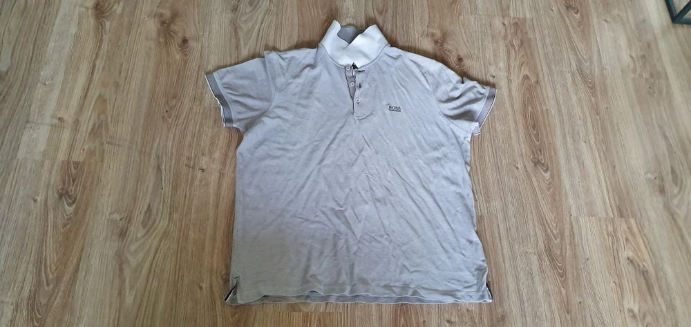 BOSS koszulka męska polo rozmiar XXL wymiary na zdjęciach stan b.dobry