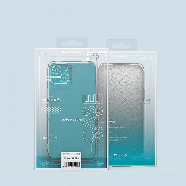 Nillkin Nature Pro etui iPhone 14 Plus pancerna obudowa pokrowiec nieb