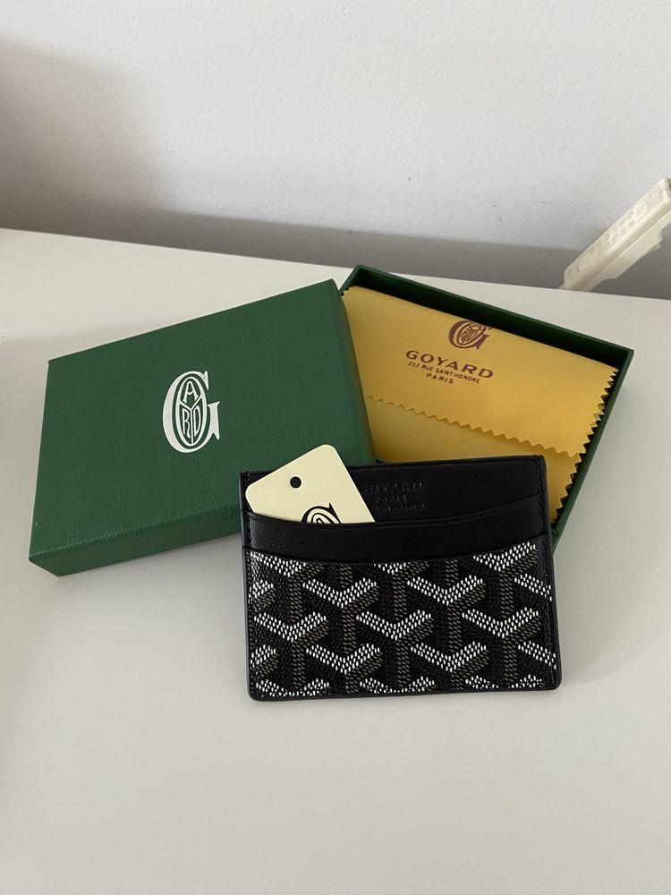 Porta Cartões Preto da Goyard