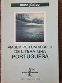 Viagem por um século de literatura portuguesa de Nuno Júdice