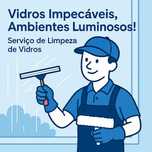 Serviço Limpeza de Vidros