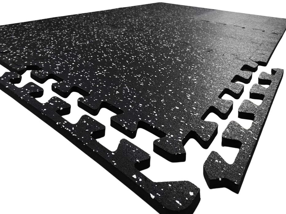 Mata puzzle Gumowo-Piankowa 2w1 ACTIV FIT do ćwiczeń siłownia crossfit