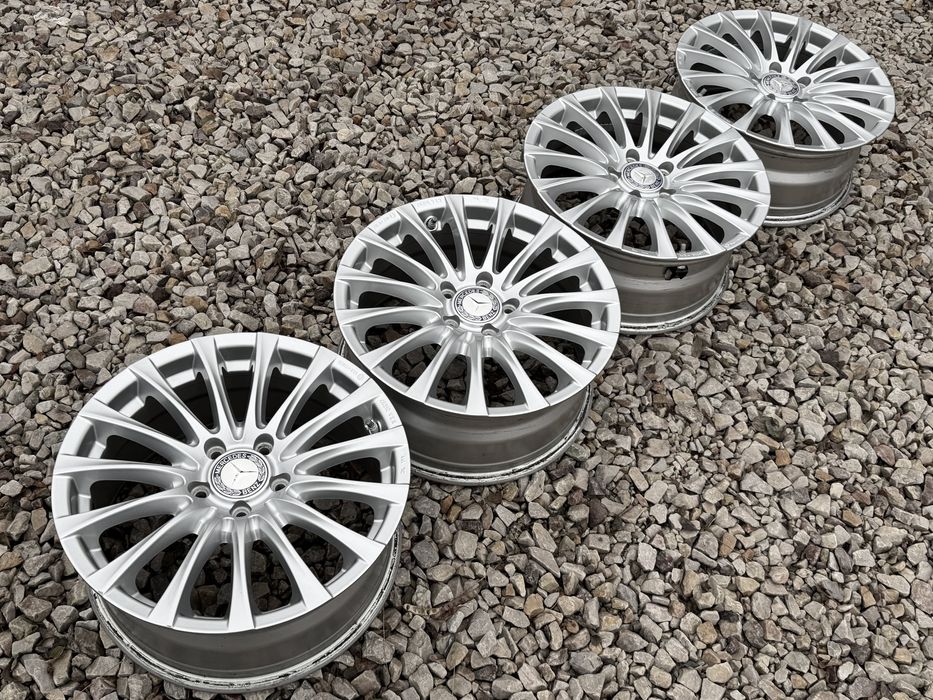 JAK NOWE Oryginalne OE Alufelgi 17" 5x112 Mercedes-Benz