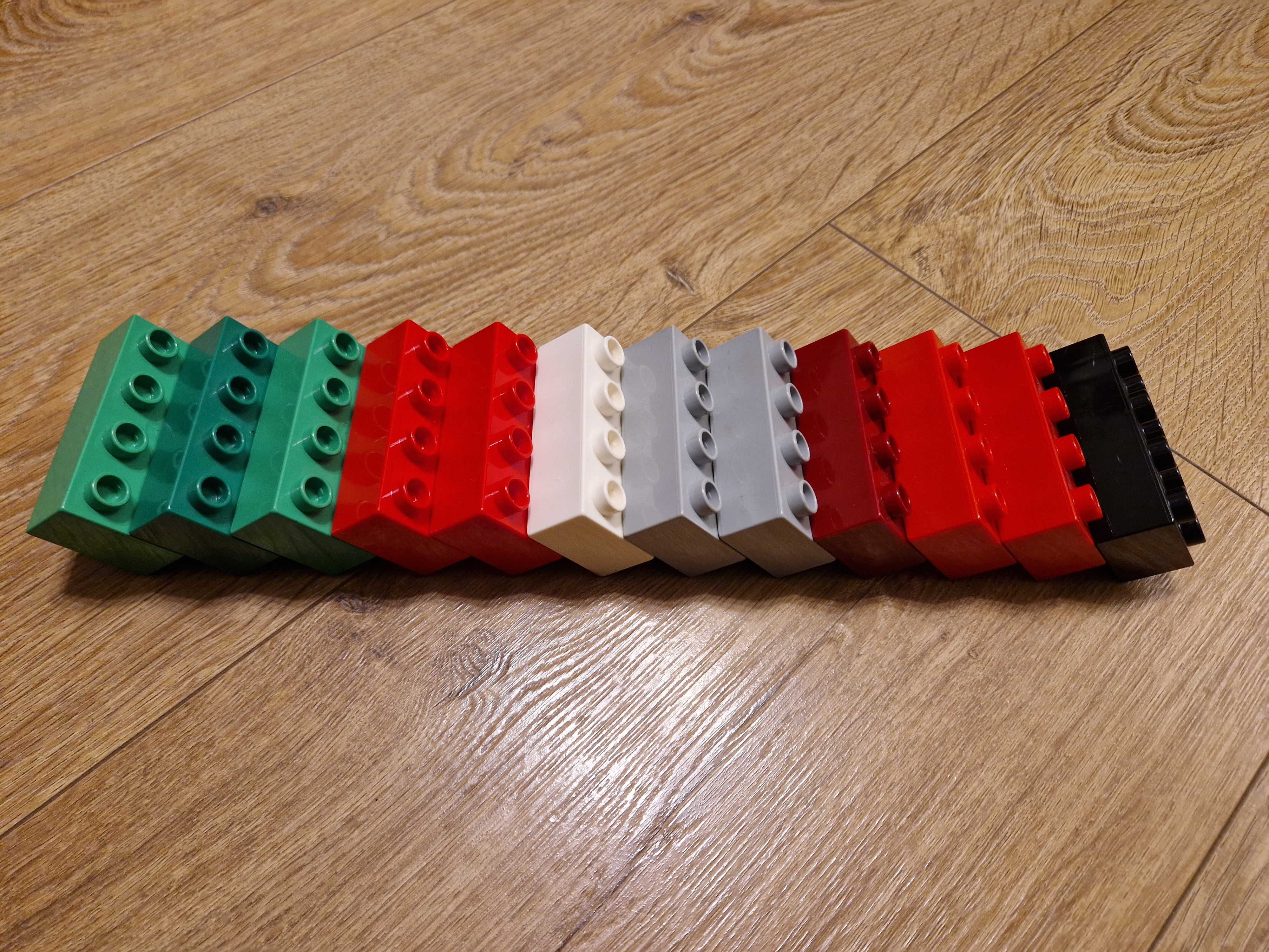 Lego Duplo -klocki 2x4 różne kolory ilość 12