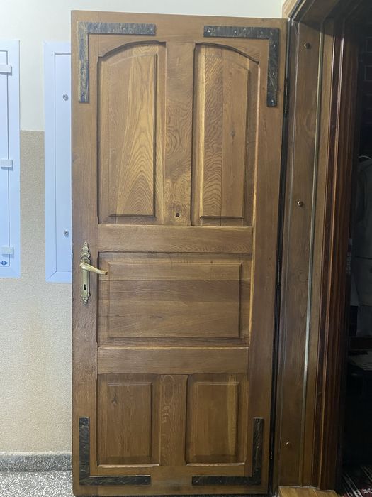 Drzwi dębowe z demontażu