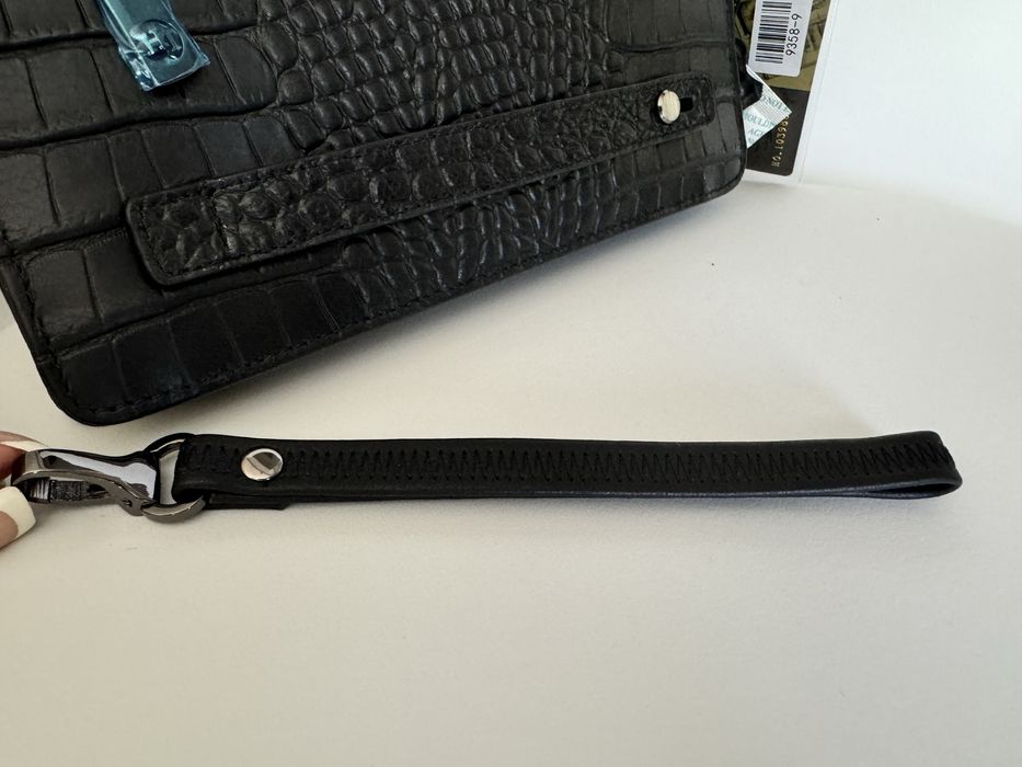 HT Leather барсетка клатч чоловіча Батсетка клатч мужской под ерокодил