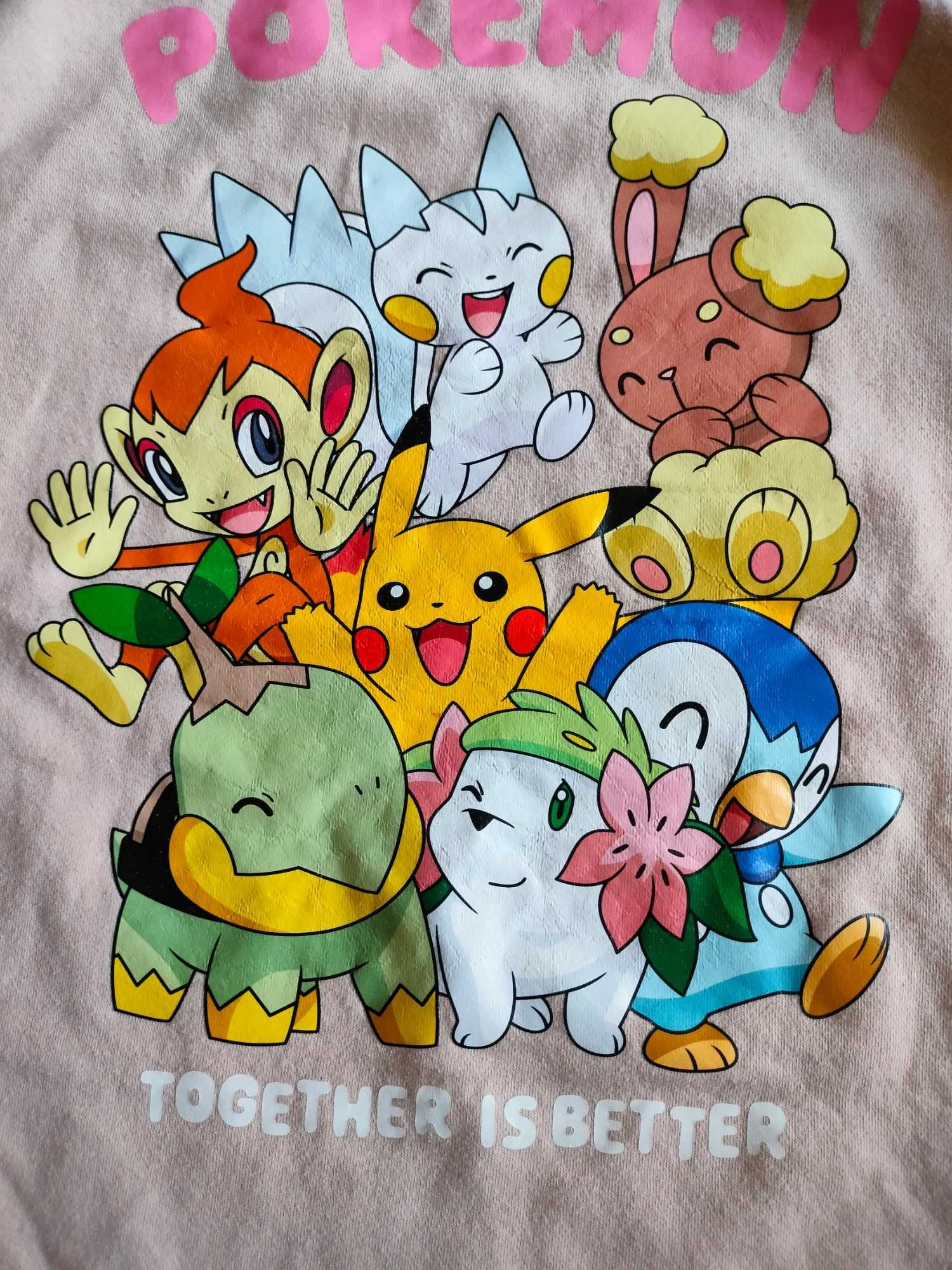 Ciepła Bluza z Pokemonami H&M 134 cm