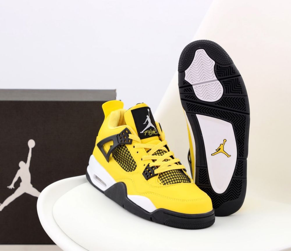 Buty Nike Air Jordan Retro 4 Lightning 36-46 unisex trampki