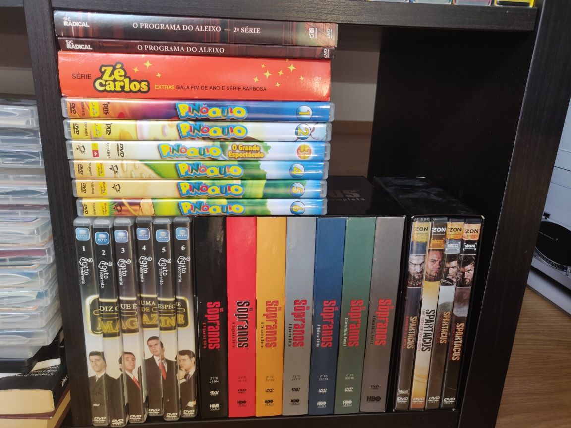 séries de tv em DVD