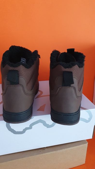 Buty męskie na zimę kolor brąz marki Kappa Rozmiar 44  wkładka 28.3 cm