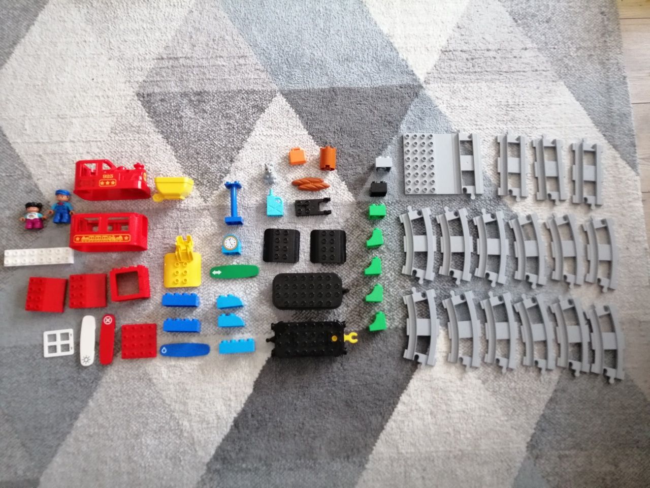 Lego Duplo 10874 Pociąg parowy. Stan bardzo dobry