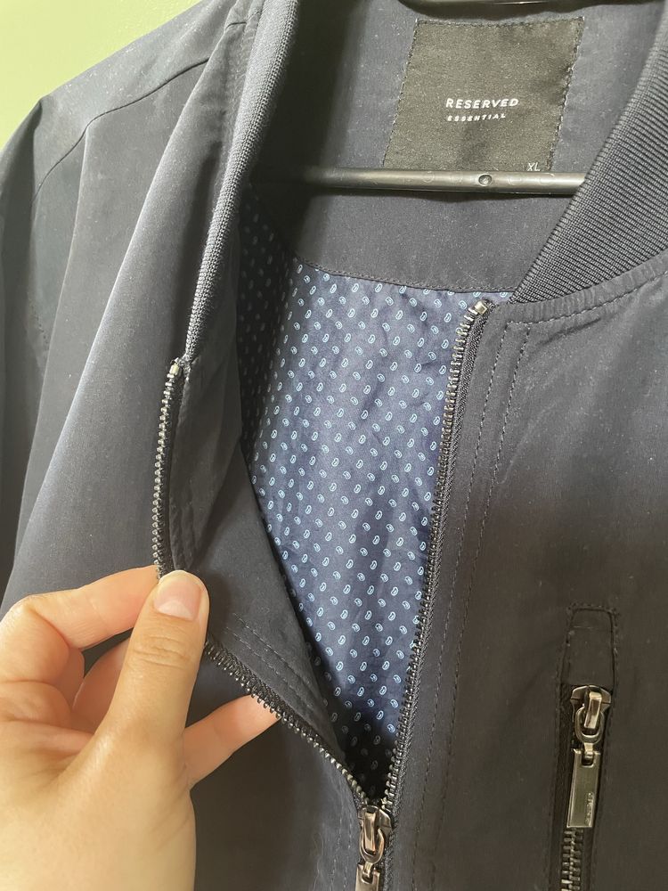 Reserved męska bomberka essential XL granatowa