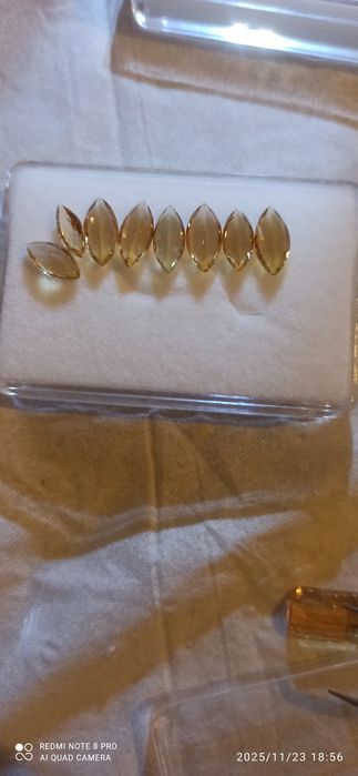 Pedras topázio imperial e mais...