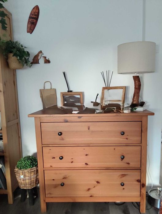 IKEA Hemnes Cómoda Cor de Madeira