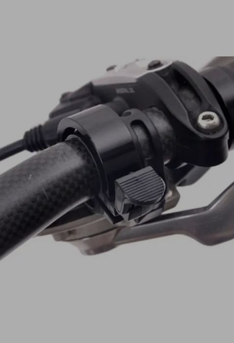 Звонок для велосипеда, вело звонок невидимка LD-004 синий Черный