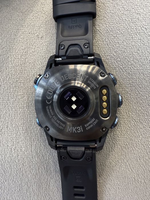 Смарт-годинник Garmin Descent Mk3i 43mm Carbon Gray DLC