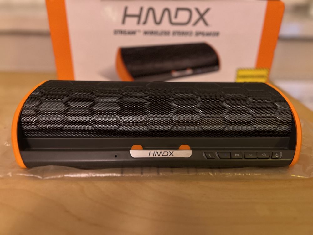 HMDX Stream wireless stereo speaker (Bluetooth)