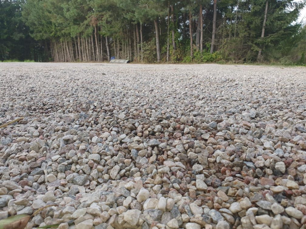 Cetrum kruszyw budowlanych. kamienie, żwir plukany, grys piasek