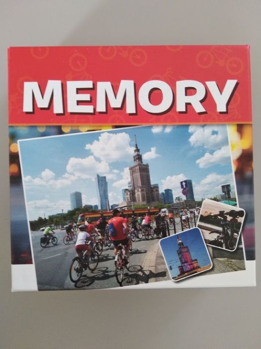 Warszawskie memory memo - super prezent dla młodego rowerzysty !