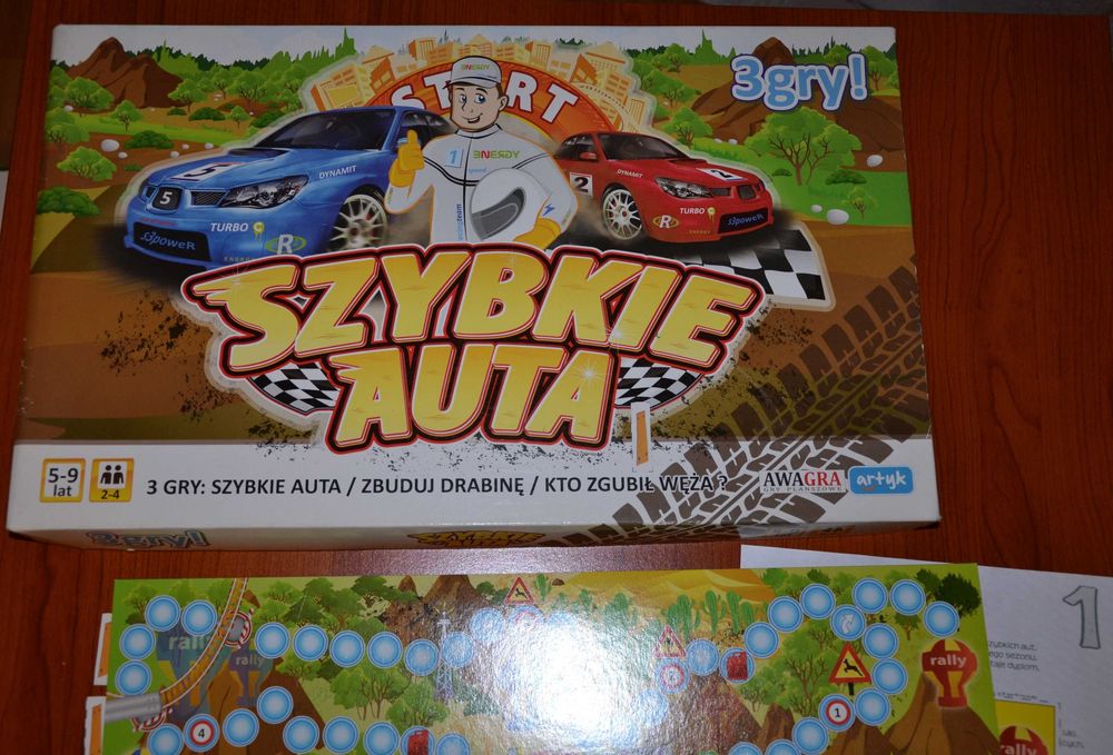 Gra Szybkie Auta - 3 gry w 1 dla prawdziwych graczy :)