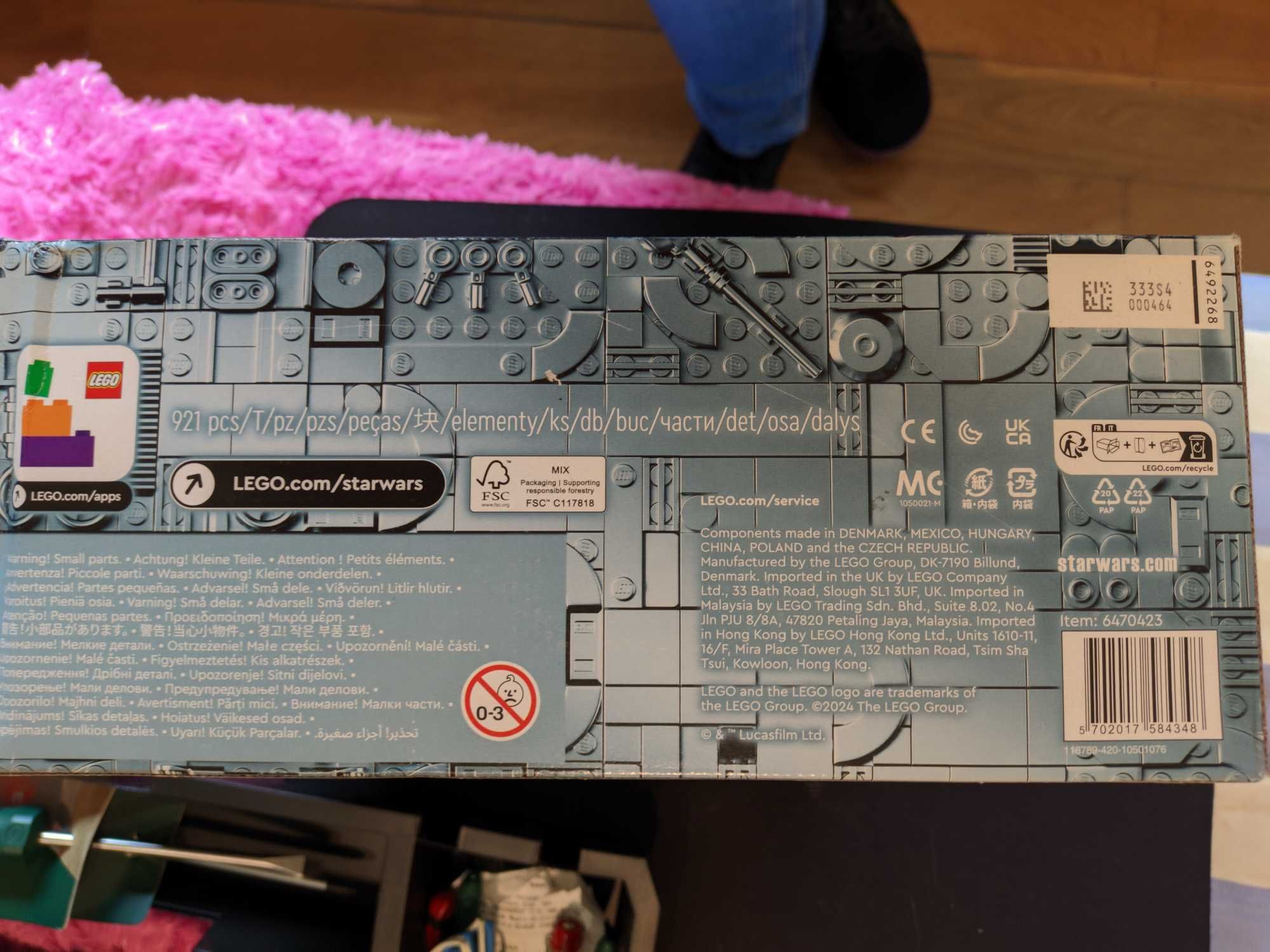 LEGO 75375  novo/selado Millennium Falcon Falcao Milenar