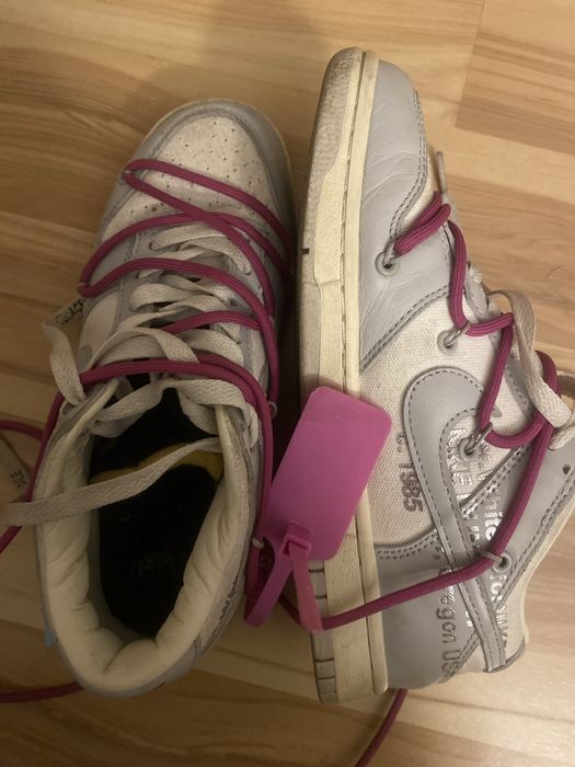 Nike Dunk Low Off-White Lot 30/50 – oryginał