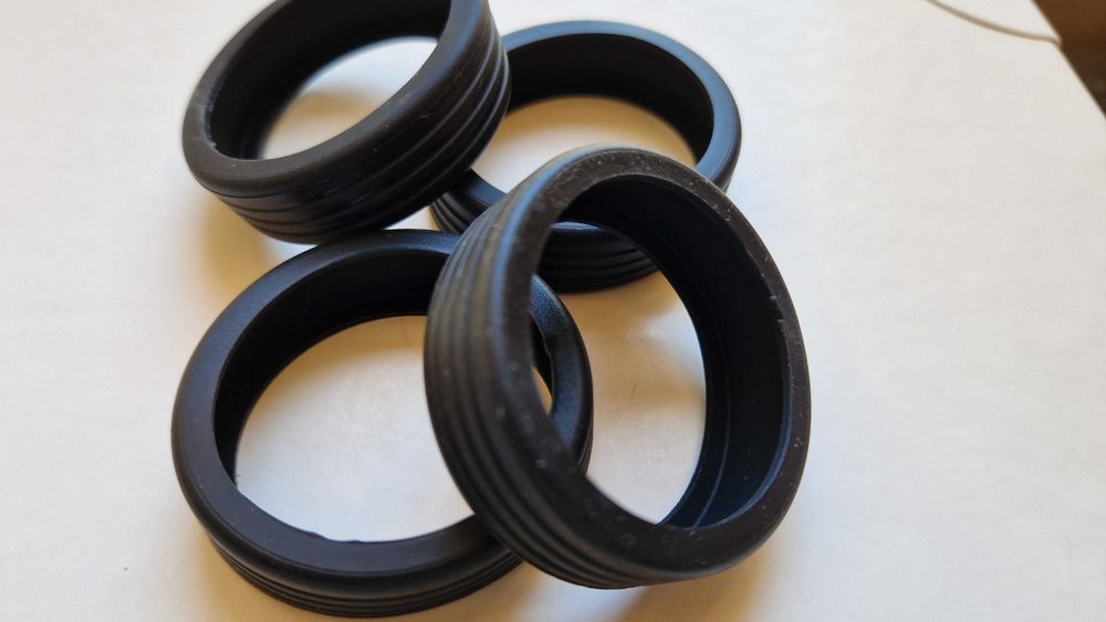 NOVO Borrachas capas para rodas malas de viagem ou cadeira escritório