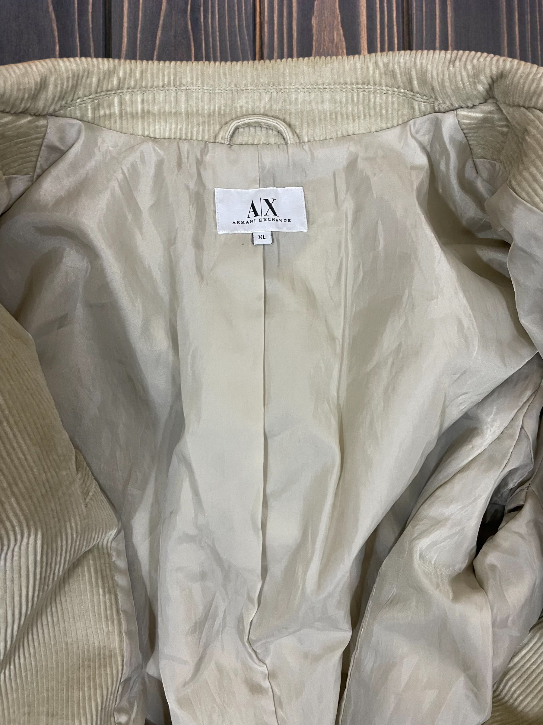 Armani Exchange roz. XL męska sztruksowa marynarka kurtka