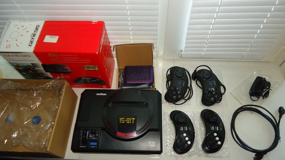 Sega (Retro Genesis) + флеш-картридж