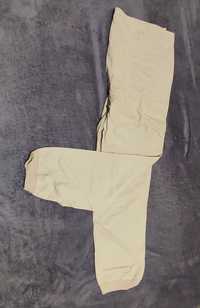 BPC Bonprix spodnie jeansowe beżowe bawełniane r. 50
