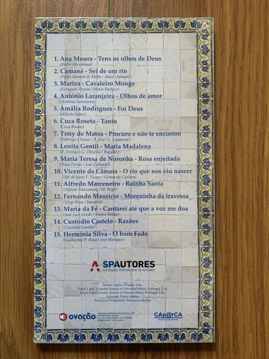 Fado - Património da Humanidade - cd - Novo e Selado